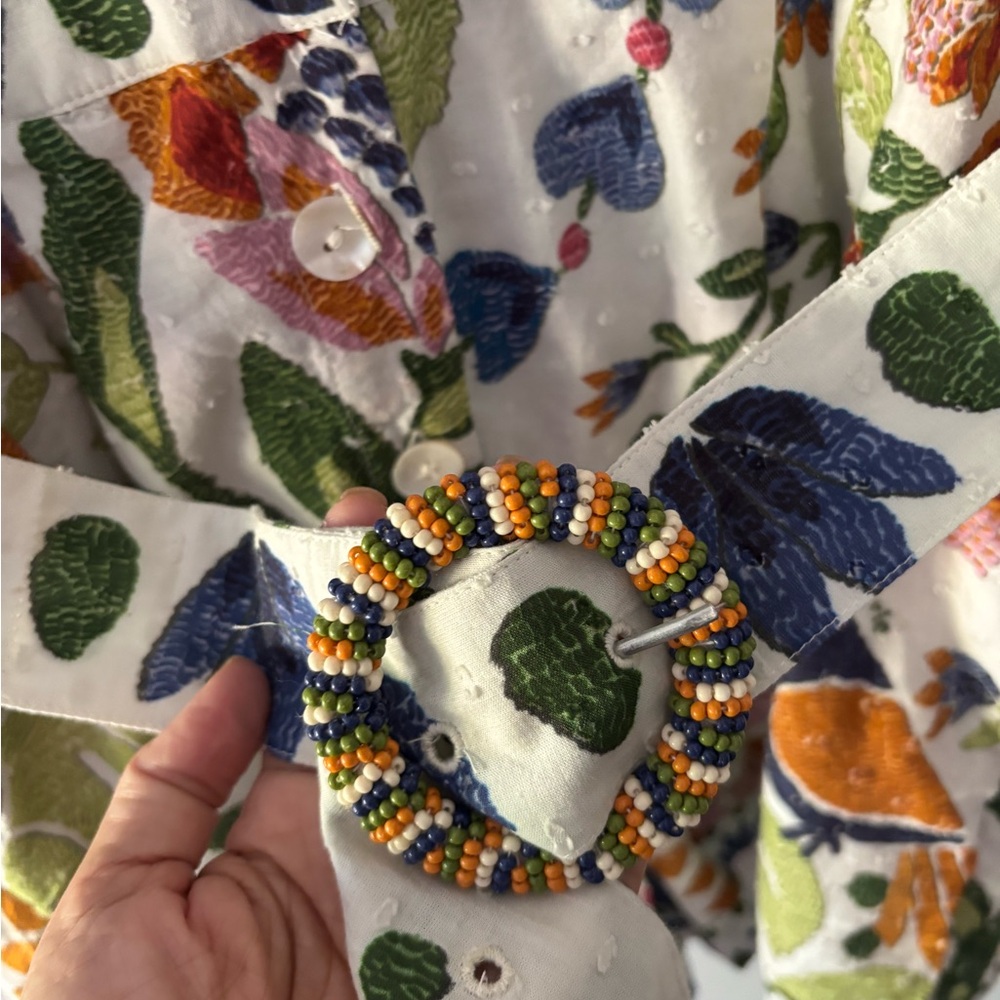 FARM Rio Multicolor Embroidered Romper - Picture 4 of 8